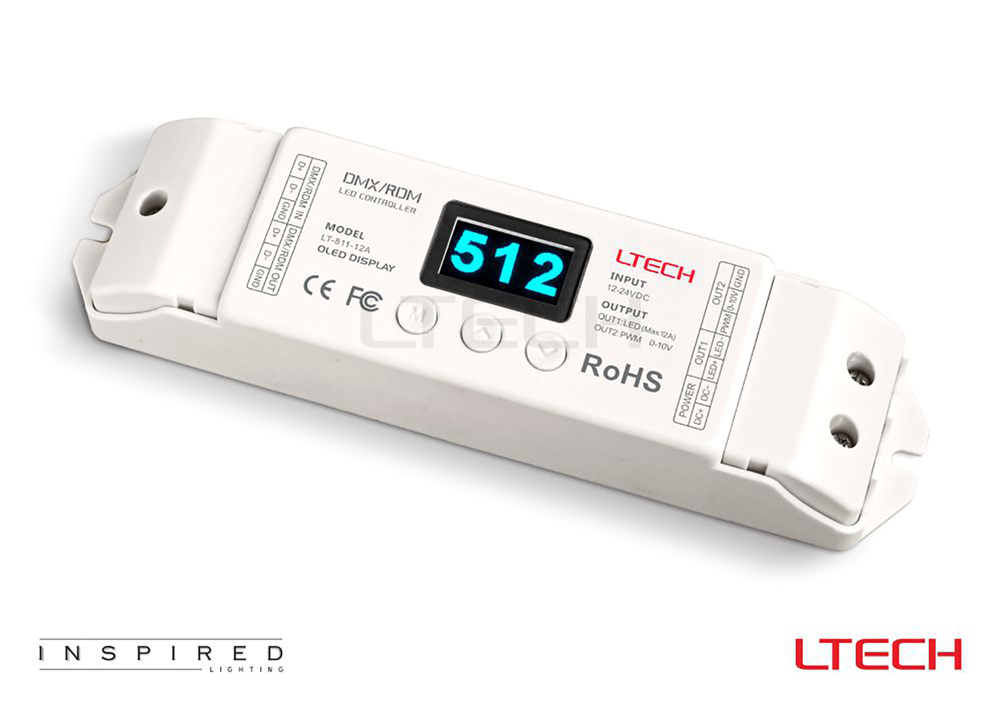 DMX Constant Voltage Drivers LTECH DMX Driver DMX Constant Voltage Drivers LTECH DMX Driver